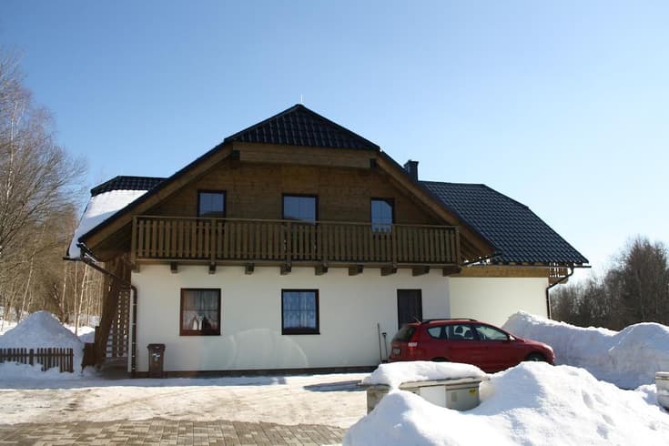 Apartmány Brevant v zimě