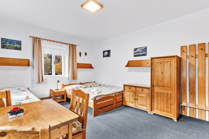Třílůžkový pokoj s přistýlkou Třílůžkové studio s přistýlkou - Pension Dita