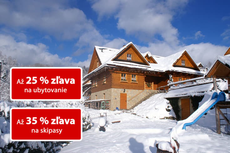 Chata Uhorčík v zime