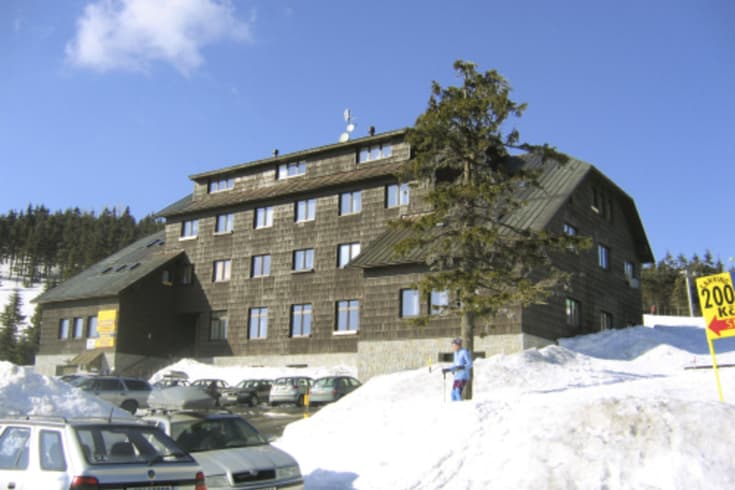 Apartment Dahepo Červenohorské sedlo in the winter