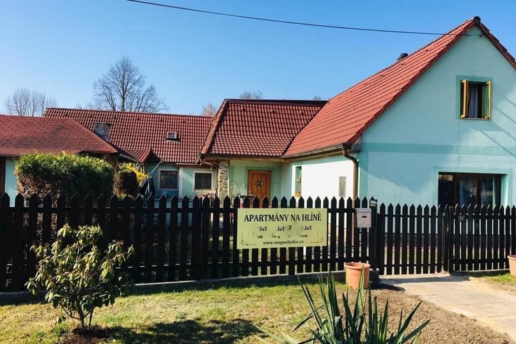 Apartmány Nová Hlína 48 v zimě