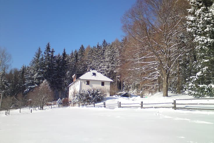 Apartmány Hájenka Nebe v zimě
