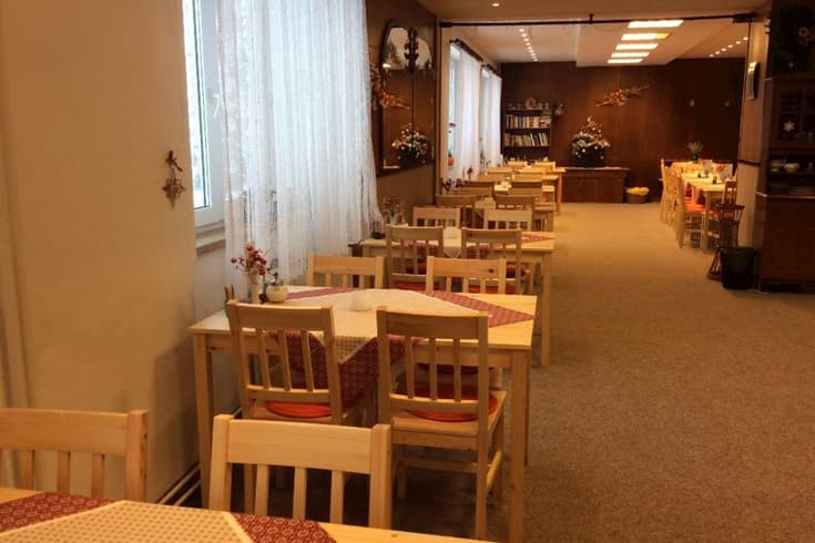Pension Lenka in the winter