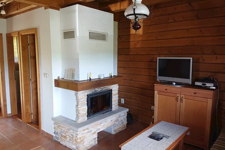 Blockhaus Amálka v Terchovej im Winter