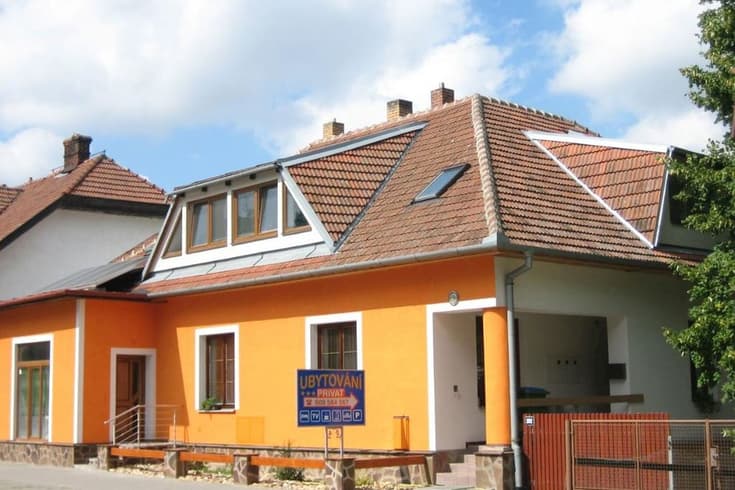 Levné apartmány a pokoje Jedovnice in the winter