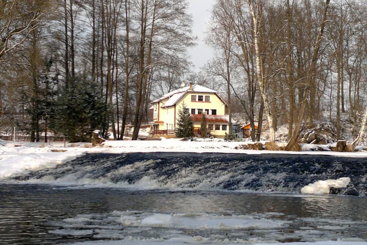 Penzion Apartmány Vala v zimě