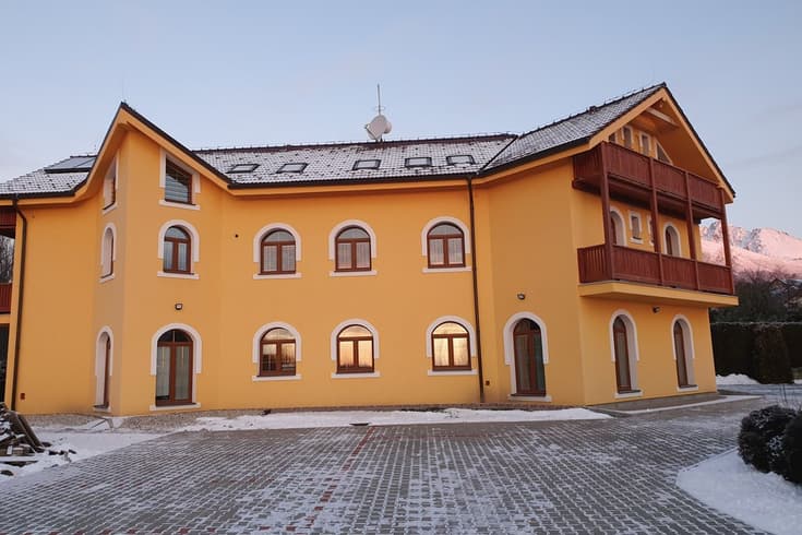 Villa Petko v zime