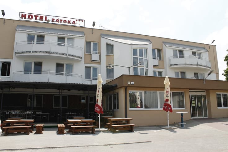 Hotel Zátoka v zimě