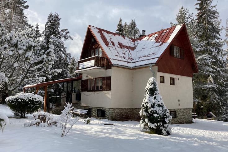 Ferienhaus Bernardína im Winter