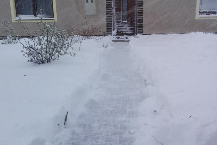 Ubytování Lumik v zimě