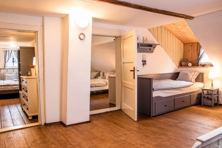 Dreibettzimmer  - Landhaus Tulipánka