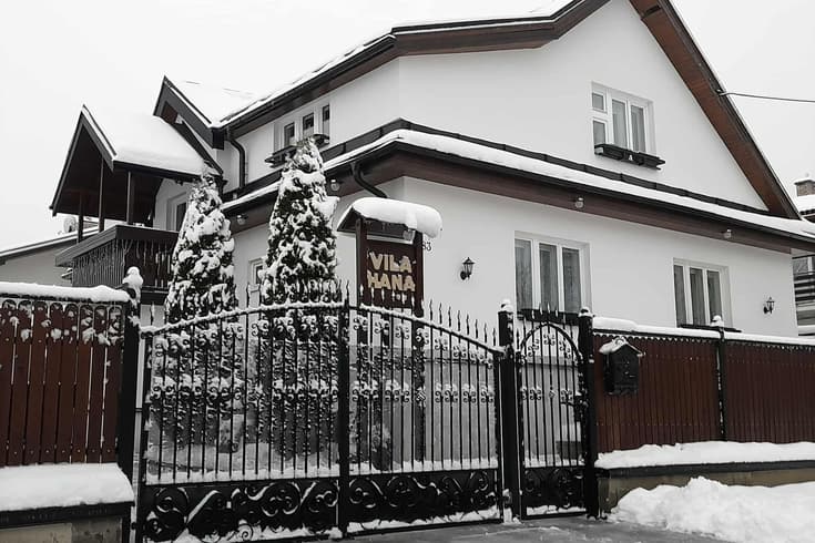 Vila Hana v zime
