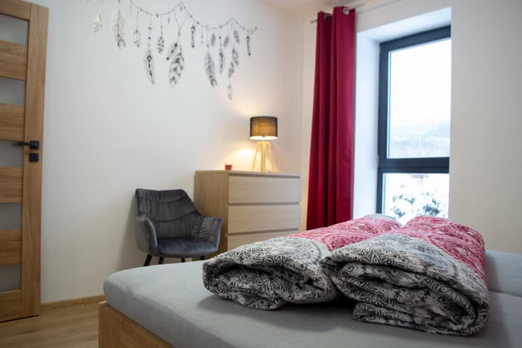 Dvoulůžkový pokoj Dvojlôžková izba - Chata U Potůčku