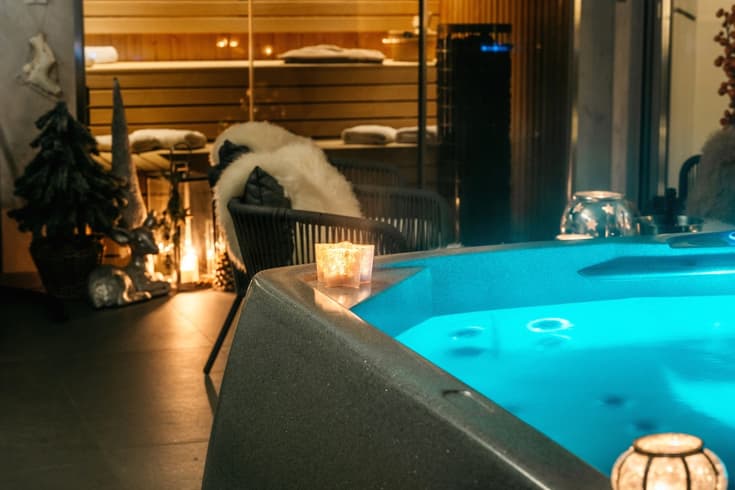 Apartmány pod Pustevnami v zimě