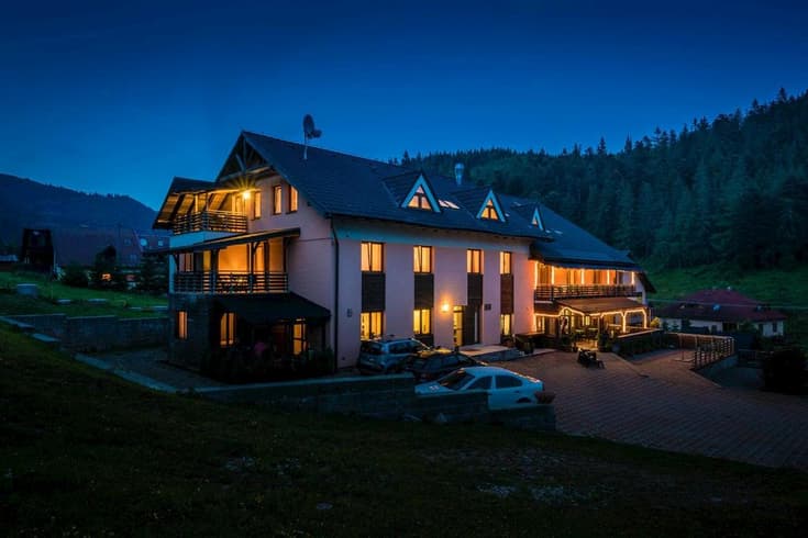 Apartmány Mlynky v zime