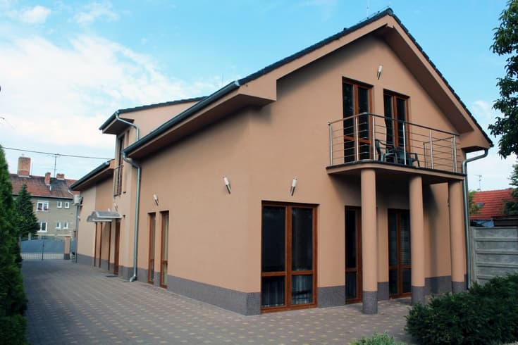 Apartmánový dom Rebeca v zime