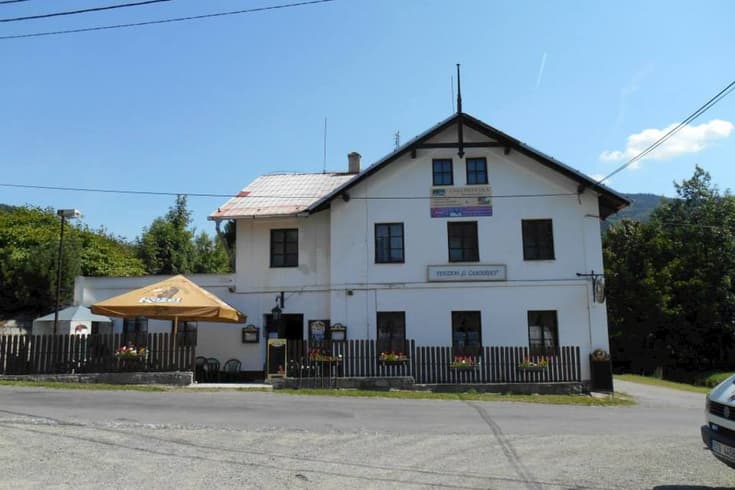 Domek u Čarodějky w zimie