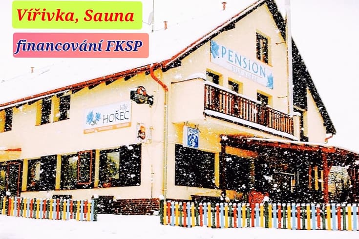 Pension Bílý Hořec Krkonoše im Winter
