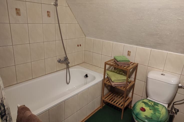 Velice prostorný pokoj s koupelnou a wc - Chalupa 118