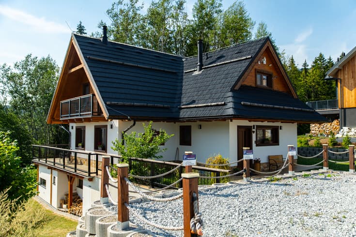 Chata Štvorlístok - 4 samostatné apartmány v lete