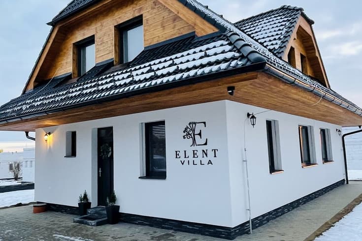 Wellness Villa Elent v zime