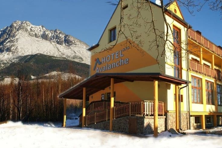 Hotel AVALANCHE v zime