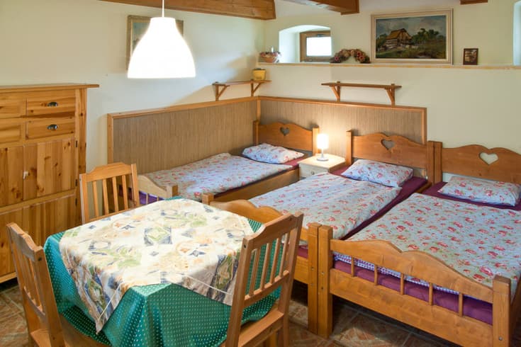 Dreibettzimmer  - Penzion Jihočeský Statek Třeboňsko