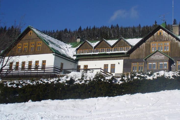 Pension Krausovy Boudy im Winter