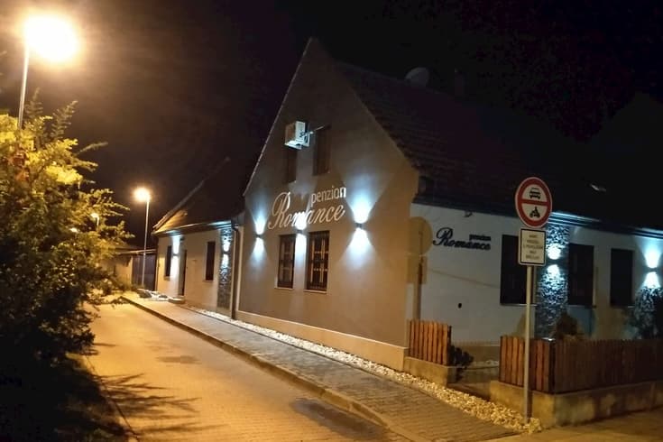 Penzion Romance v zimě