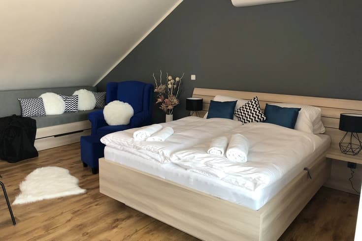 Apartmány Koněvova Mikulov v zimě