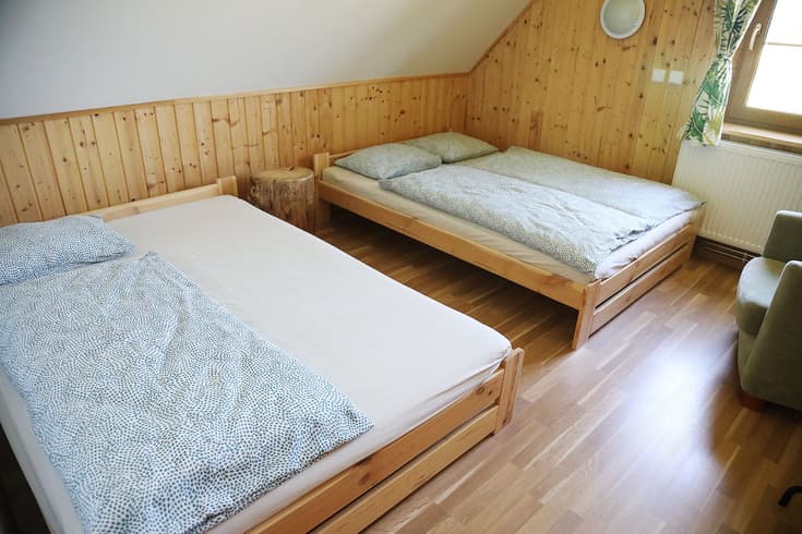 Čtyřlůžkový pokoj  - Chalupa Zašív