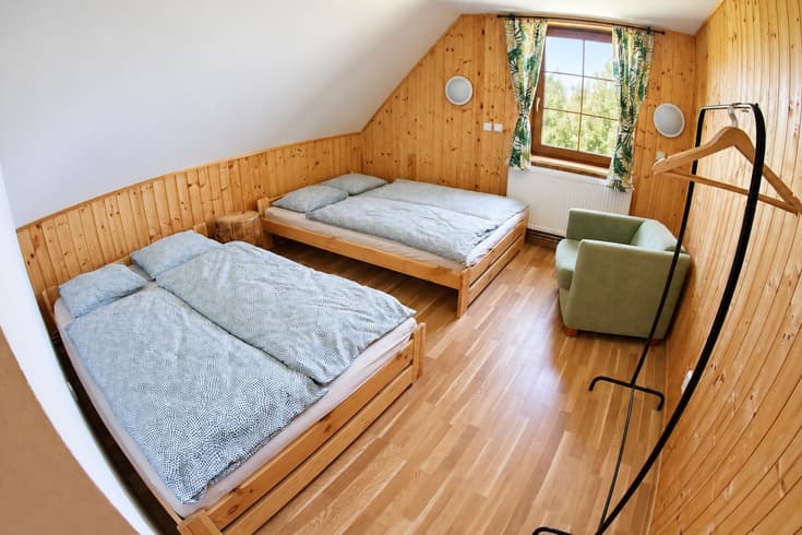 Čtyřlůžkový pokoj  - Chalupa Zašív