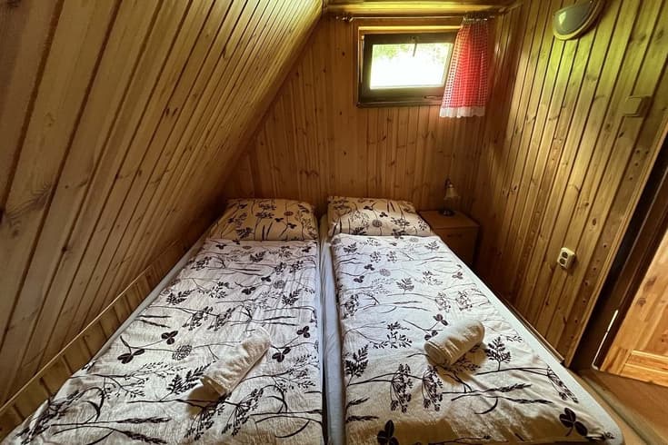 Dvoulůžkový pokoj Dvojlôžková izba - Chata Ostružina