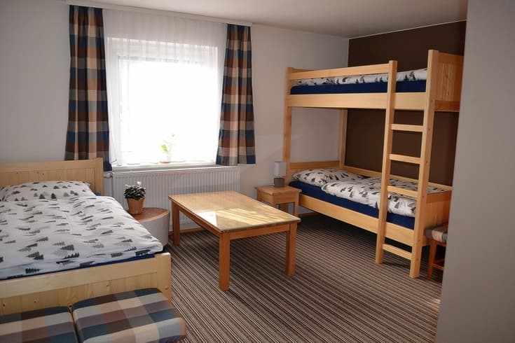 Apartmá 1 Rodinná izba s 2 spálňami - Chalupa Filipovice