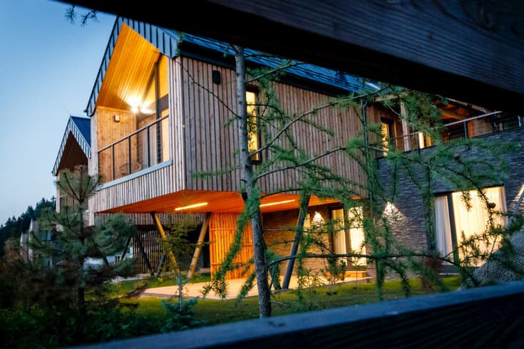 Tri Vody Chalets Demänovská dolina w zimie