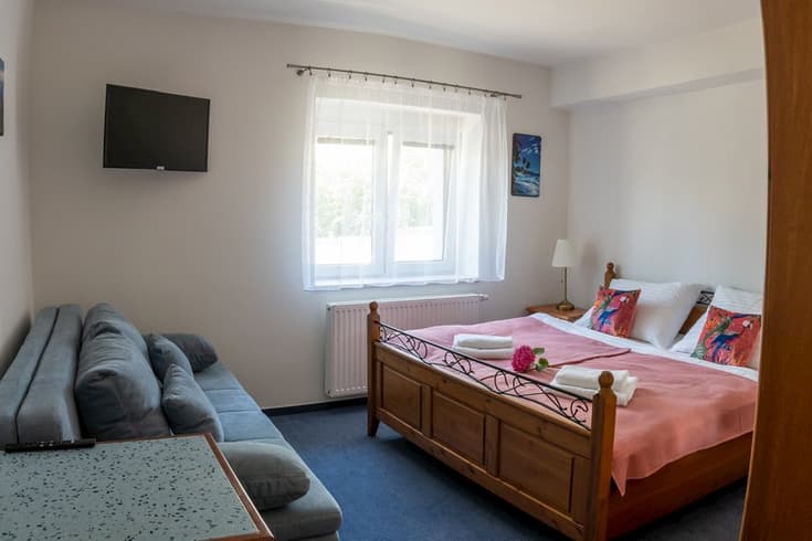Čtyřlůžkový pokoj Čtyřlůžkový pokoj s 2 přistýlkami - Homestay Mikulov
