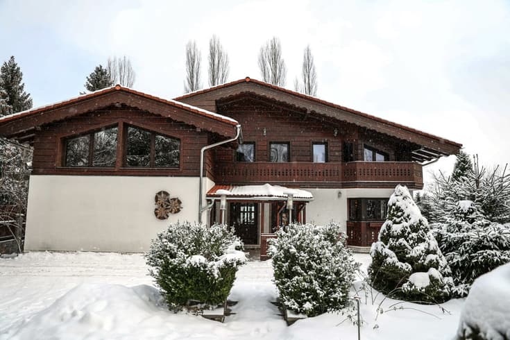 Alpinum chalet High Tatras v zime