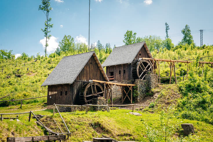 Zlatokopecký skanzen